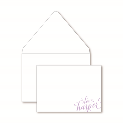 Lavender Fields Note Card