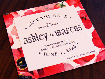 Ashley and Marcus Save the Date
