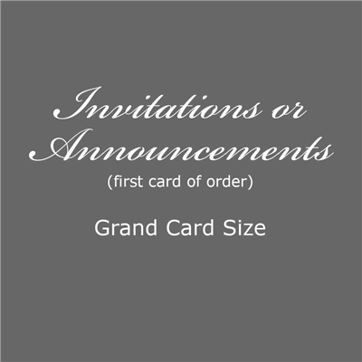 Invitation - Grand