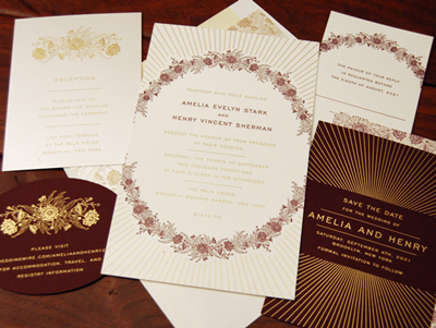 Rich and Radiant Invitation