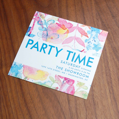 Colourist Party Card