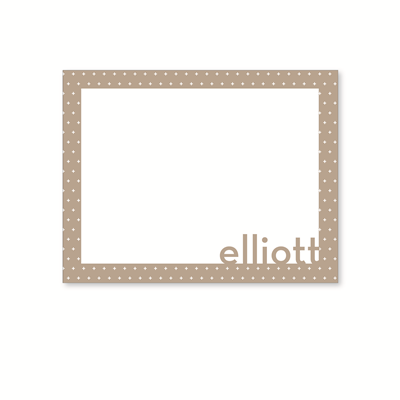 Pinned Note Card - Flat